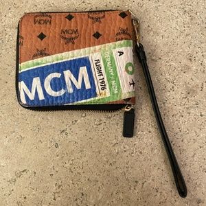 MCM flight ticket wallet